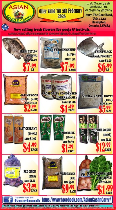 Asian Cash & Carry Flyer January 30 to February 5