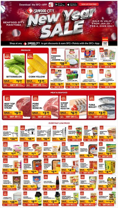 Seafood City Supermarket (MB) Flyer January 29 to February 4