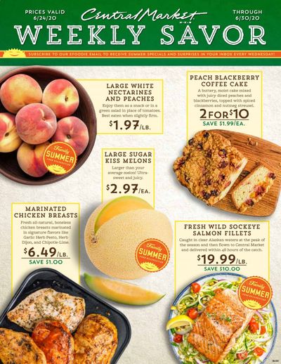 Central Market Weekly Ad & Flyer June 24 to 30