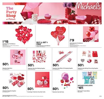 Michael's Flyer January 30 to February 5