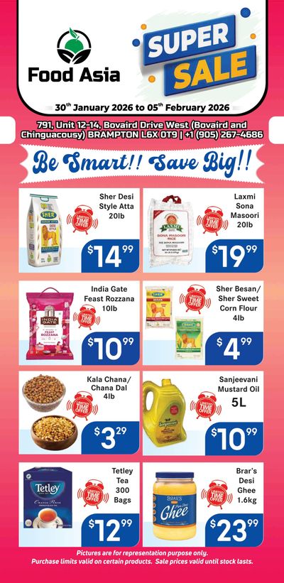 FoodAsia Flyer January 30 to February 5