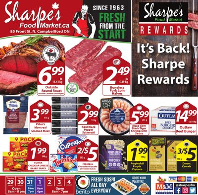 Sharpe's Food Market Flyer January 29 to February 4