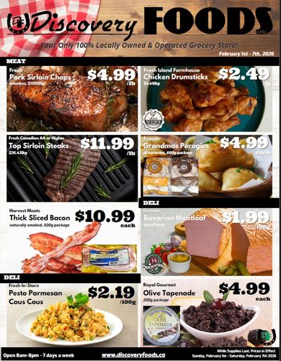 Discovery Foods Flyer February 1 to 7