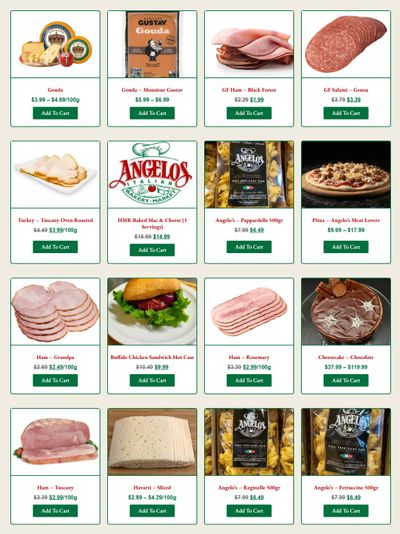Angelo's Italian Bakery Monthly Specials February 1 to 28