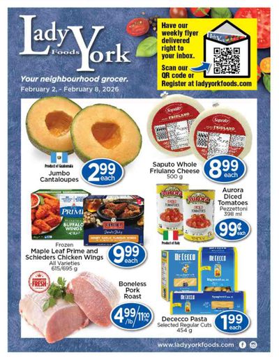 Lady York Foods Flyer February 2 to 8
