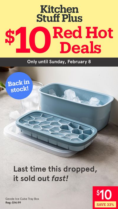 Kitchen Stuff Plus Red Hot Deals Flyer February 2 to 8