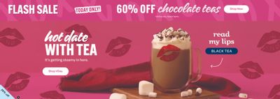 DAVIDsTEA Canada Flash Sale: 60% off Chocolate Teas Today Only