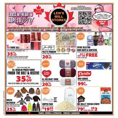 Len's Mill Stores Flyer February 2 to 15