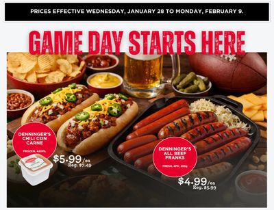 Denninger's Monthly Flyer January 28 to February 9