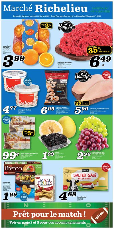 Marche Richelieu Flyer February 5 to 11