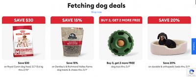 PetSmart Canada: 20% off Regular Priced Items with Promo Code + More