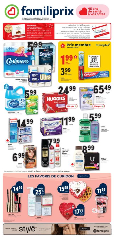 Familiprix Flyer February 5 to 11