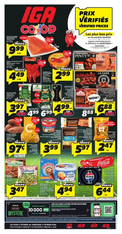 IGA (NB) Flyer February 5 to 11