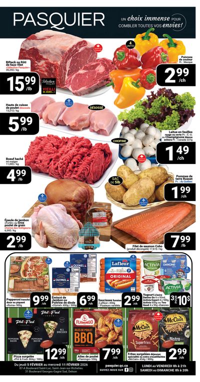 Pasquier Flyer February 5 to 11