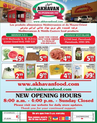 Akhavan Supermarche Flyer June 24 to 30