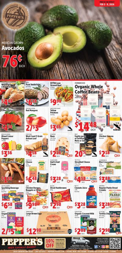 Pepper's Foods Flyer February 3 to 9