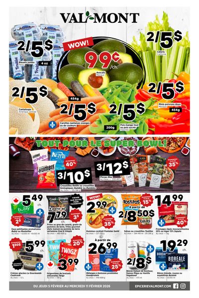 Val-Mont Flyer February 5 to 11
