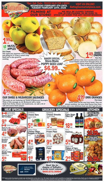 Battaglia's Marketplace Flyer February 4 to 10