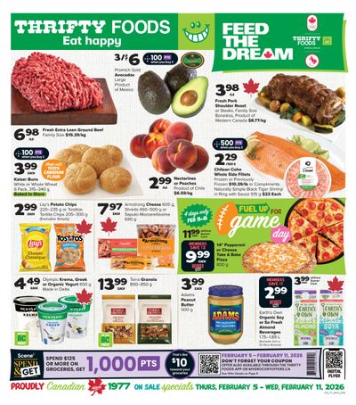 Thrifty Foods Flyer February 5 to 11