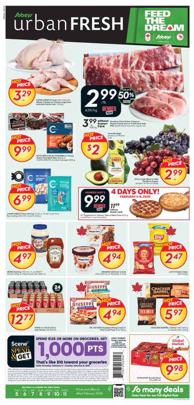 Sobeys Urban Fresh Flyer February 5 to 11