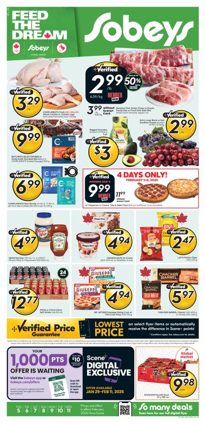 Sobeys (Atlantic) Flyer February 5 to 11