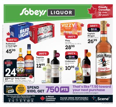 Sobeys (SK) SWCB Flyer February 5 to 11