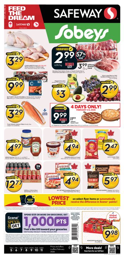 Sobeys/Safeway (SK & MB) Flyer February 5 to 11