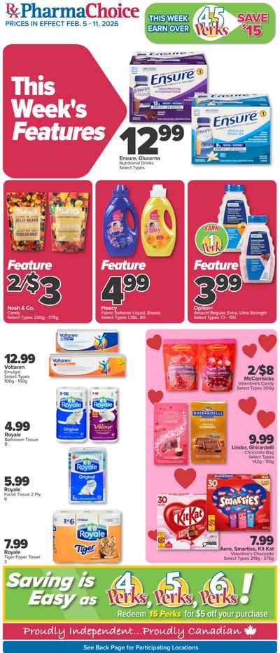 PharmaChoice (BC, AB, SK & MB) Flyer February 5 to 11