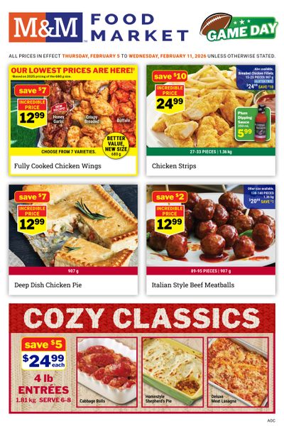 M&M Food Market (Atlantic, ON & West) Flyer February 5 to 11