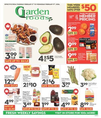 Garden Foods Flyer February 5 to 11