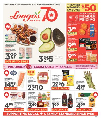 Longo's Flyer February 5 to 11