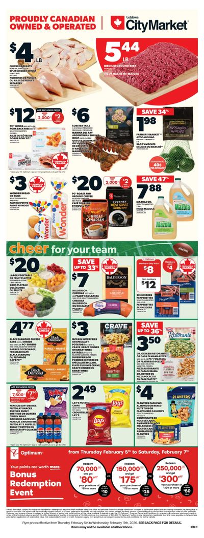 Loblaws City Market (ON) Flyer February 5 to 11