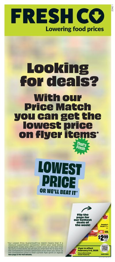 FreshCo (ON) Flyer February 5 to 11