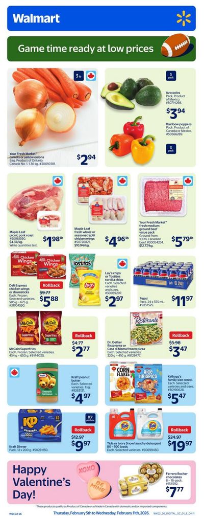 Walmart (ON) Flyer February 5 to 11