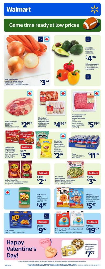 Walmart (Atlantic) Flyer February 5 to 11