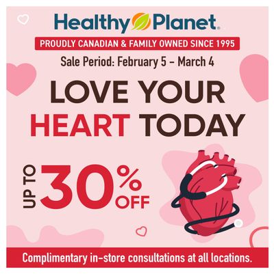 Healthy Planet Flyer February 5 to March 4