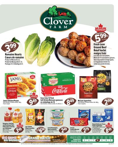 Clover Farm (Atlantic) Flyer February 5 to 11