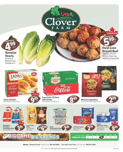 Clover Farm (AB) Flyer February 5 to 11
