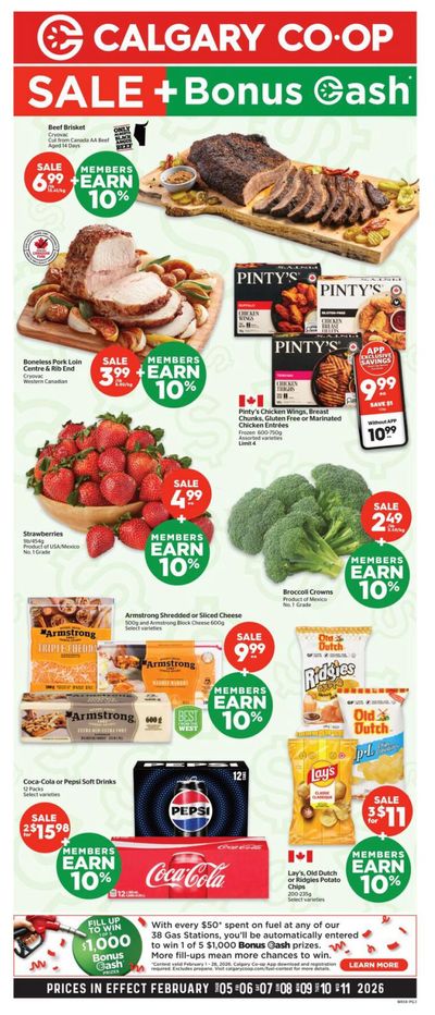 Calgary Co-op Flyer February 5 to 11