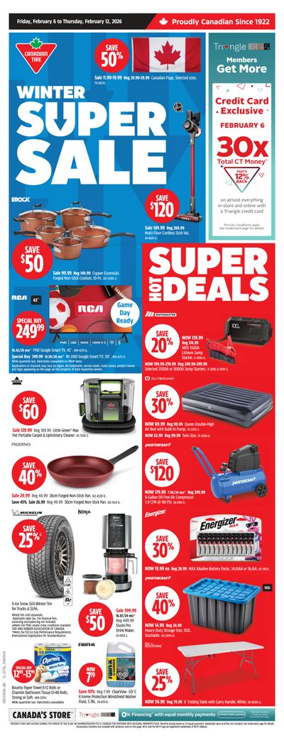 Canadian Tire (ON) Flyer February 6 to 12