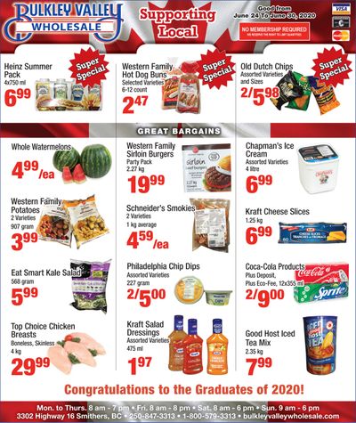 Bulkley Valley Wholesale Flyer June 24 to 30