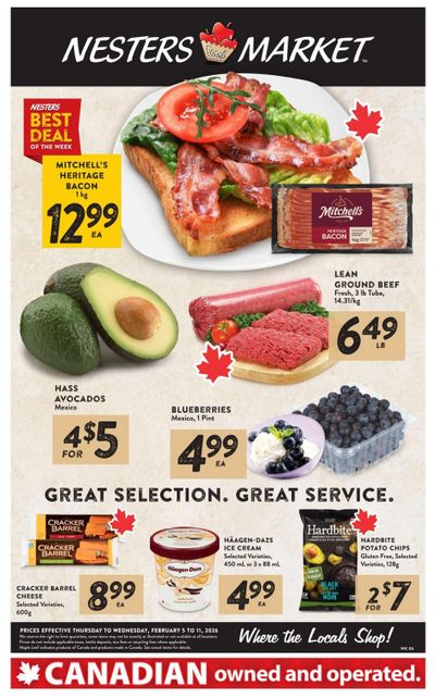 Nesters Market Flyer February 5 to 11