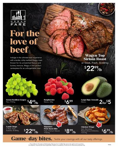 Urban Fare Flyer February 5 to 11