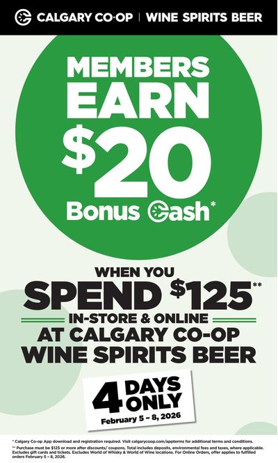 Calgary Co-op SWCB Flyer February 5 to 11
