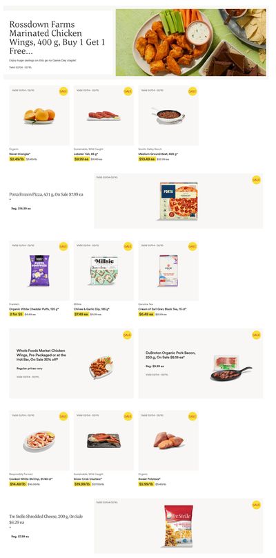 Whole Foods Market (ON) Flyer February 4 to 10