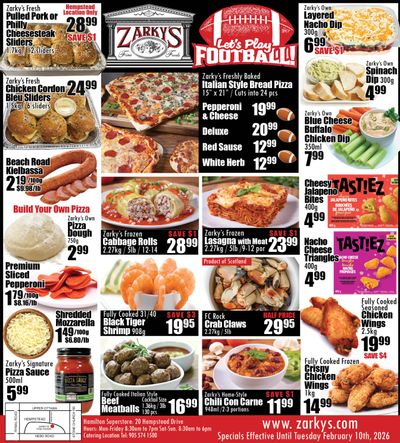 Zarky's Flyer February 4 to 10
