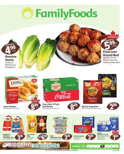 Family Foods Flyer February 5 to 11