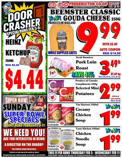 Fredericton Co-op Flyer February 5 to 11