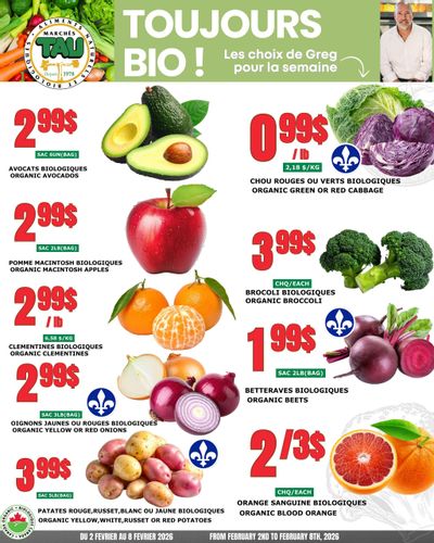 Marches Tau Produce Flyer February 2 to 8