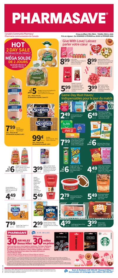 Pharmasave (NB) Flyer February 6 to 12
